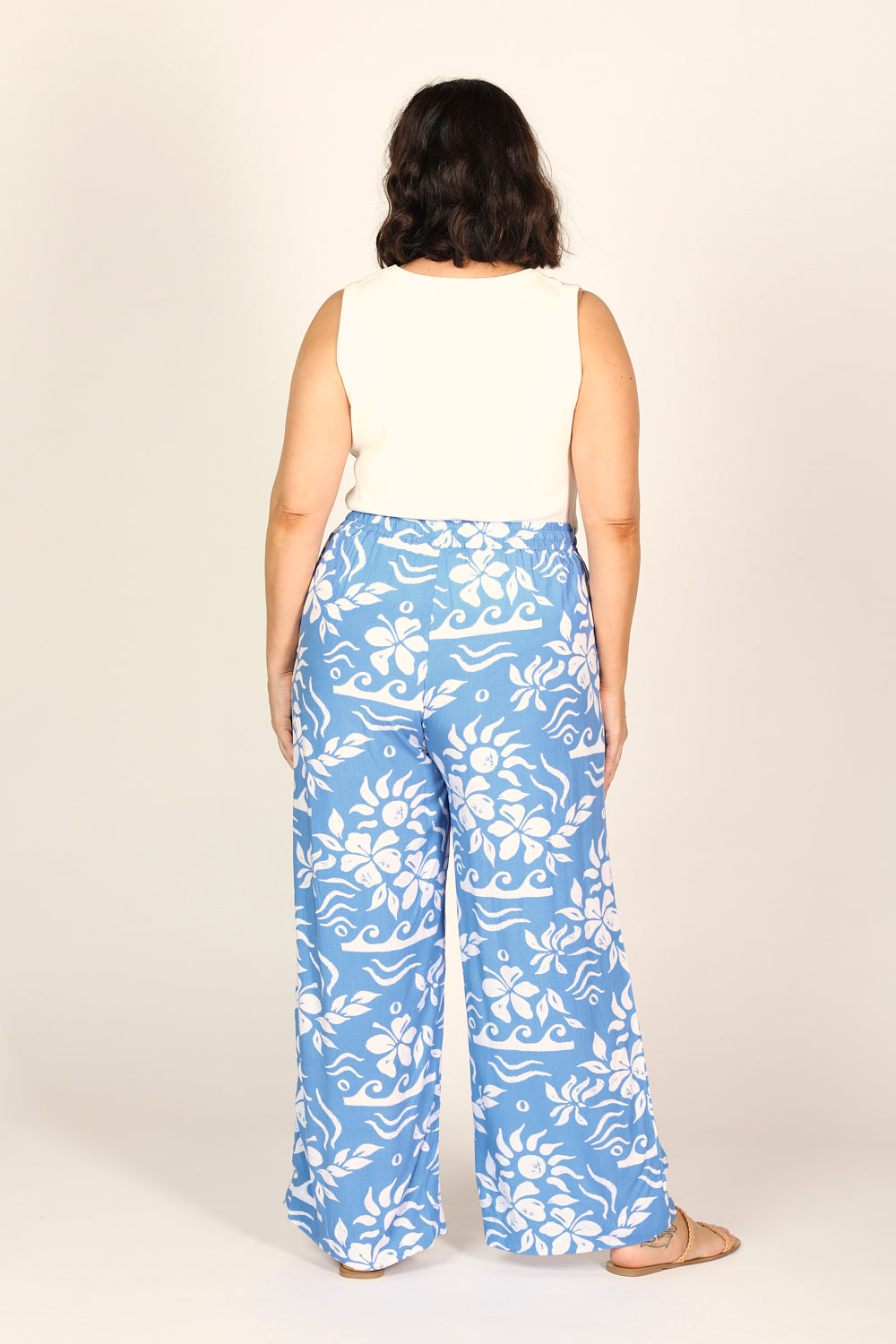 Breezy Relaxed Pant in Blue Horizon