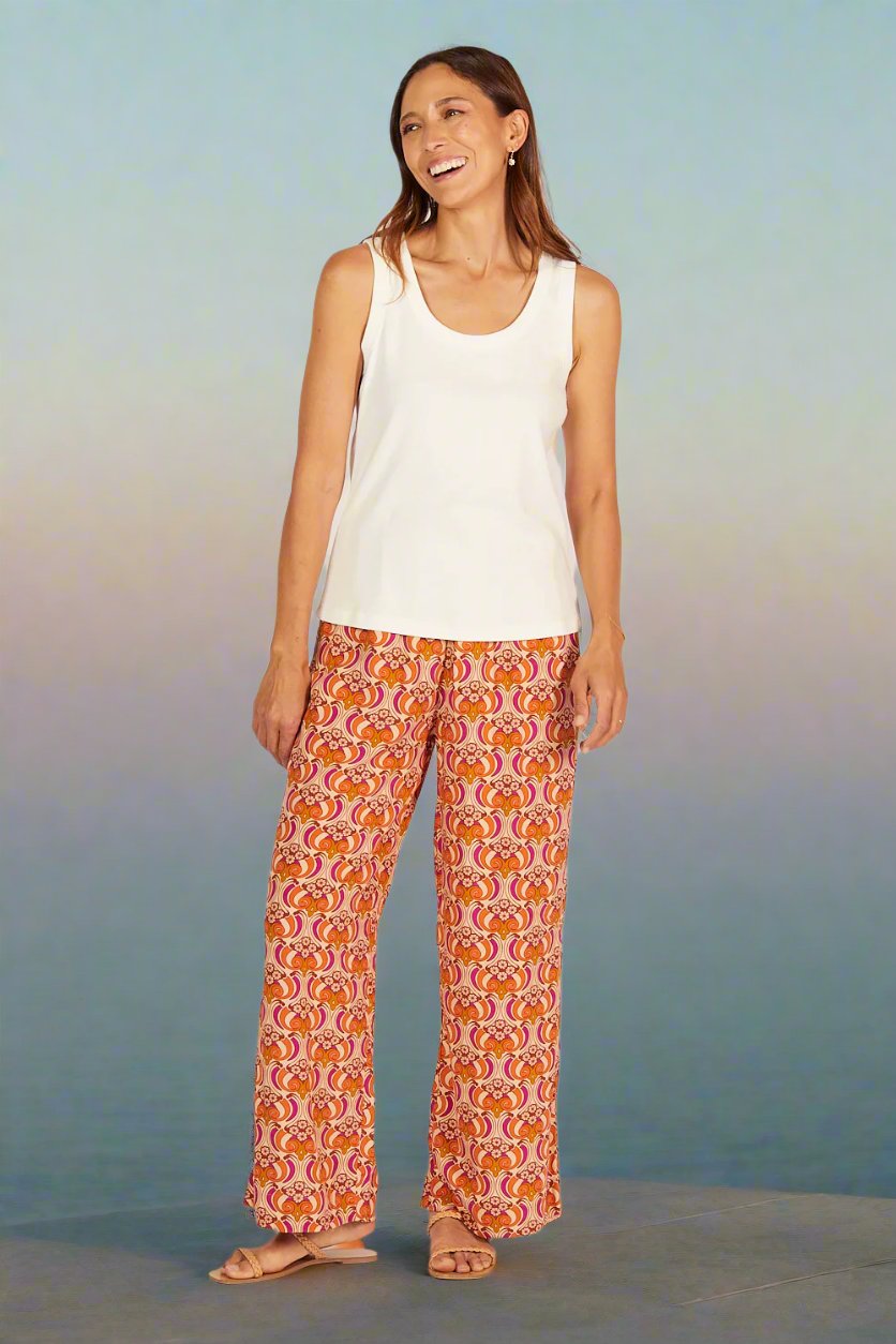 Breezy Relaxed Pant in Go Go