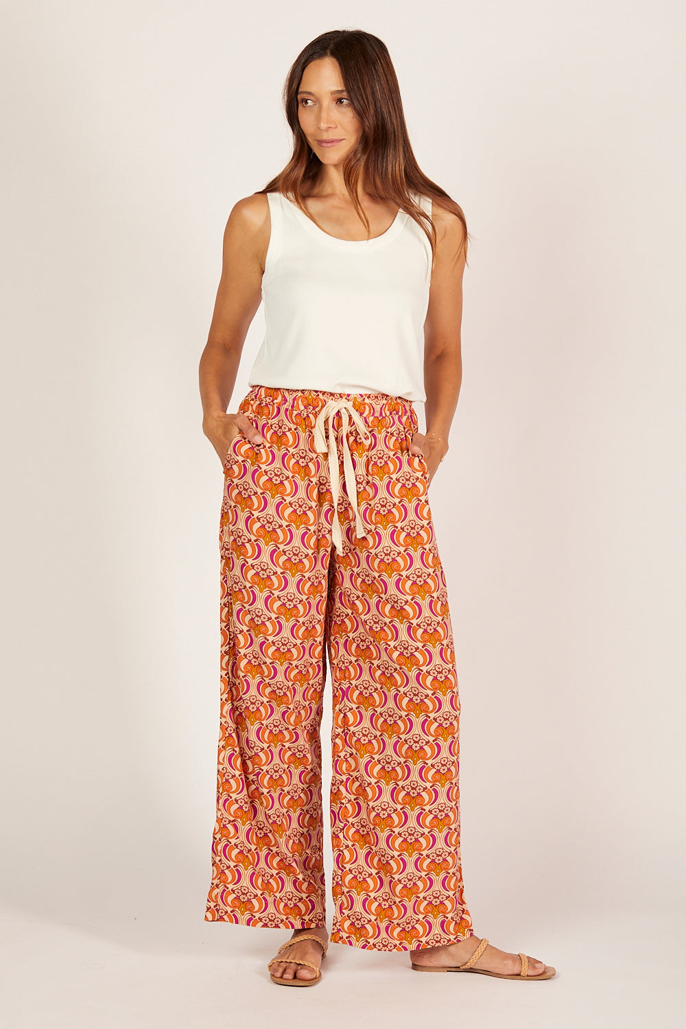 Breezy Relaxed Pant in Go Go