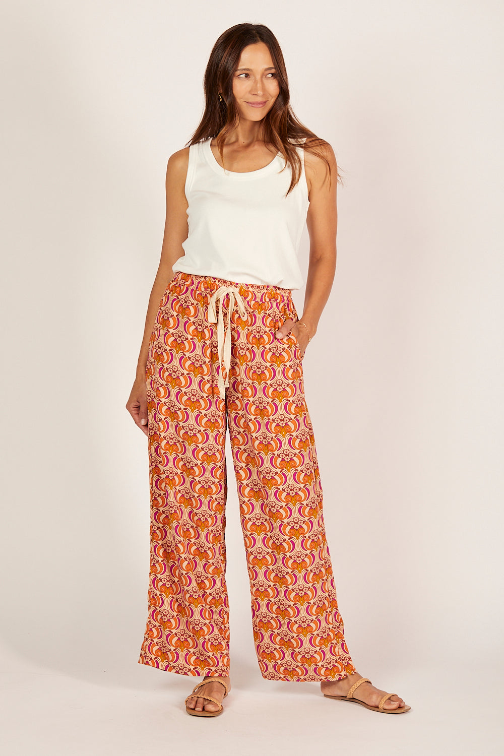 Breezy Relaxed Pant in Go Go