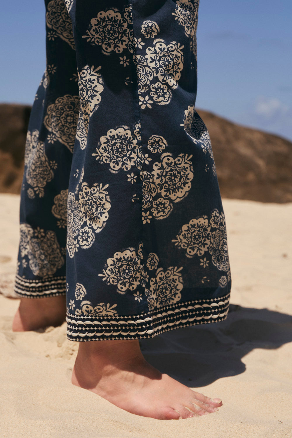 Breezy Relaxed Pant in Moroccan Belle Navy