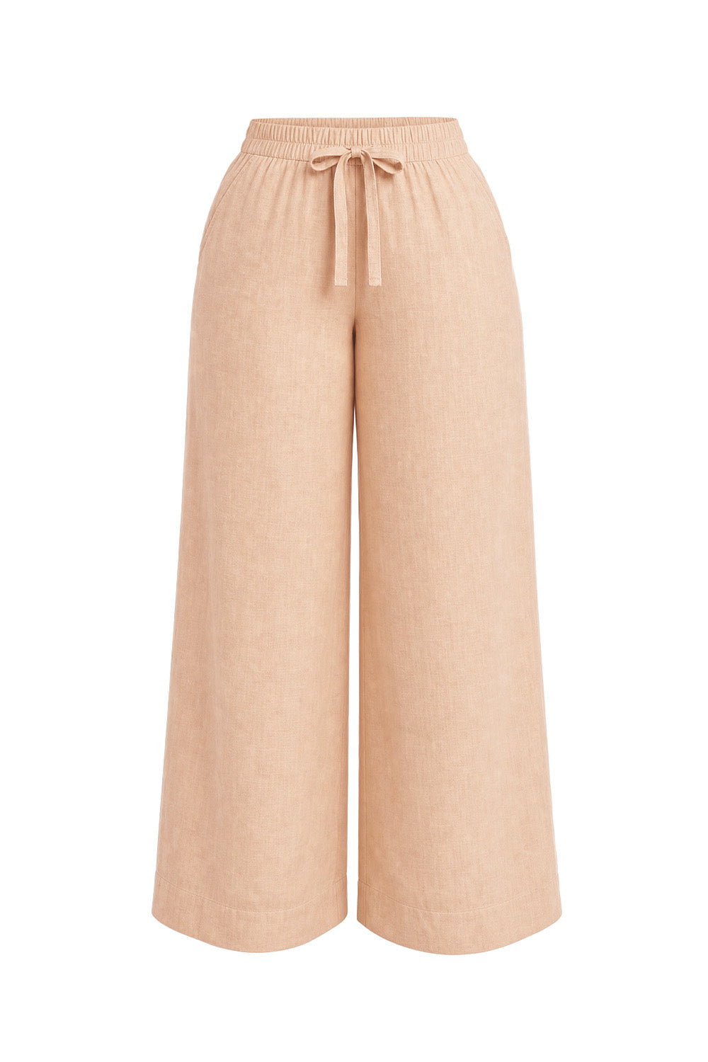 Breezy Relaxed Linen Pant in Sand
