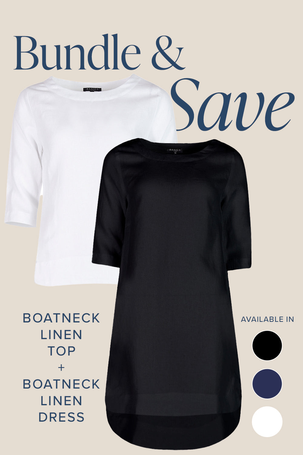 The Boatneck Top & Dress Bundle