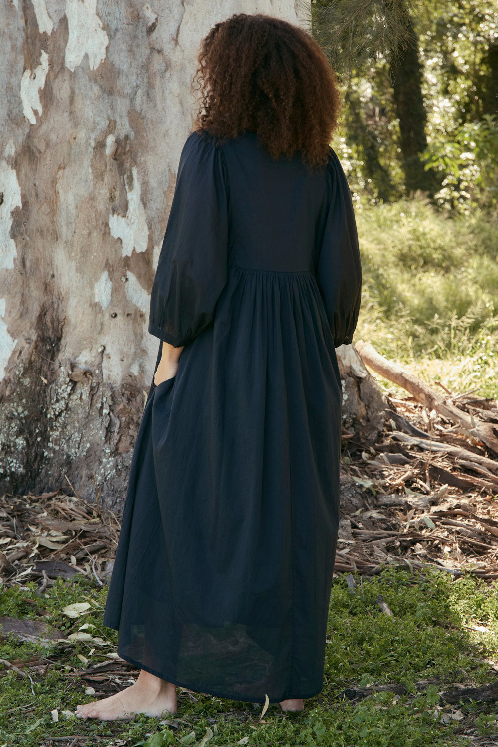 Cairo Boho Dress in Black