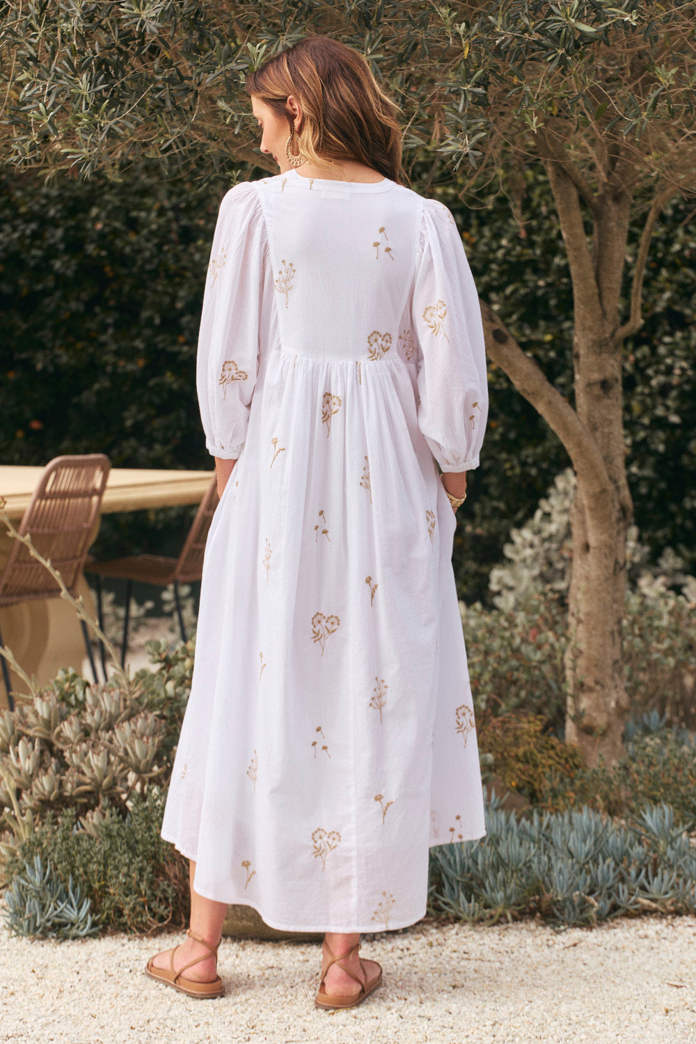 Cairo Boho Dress in Botanica
