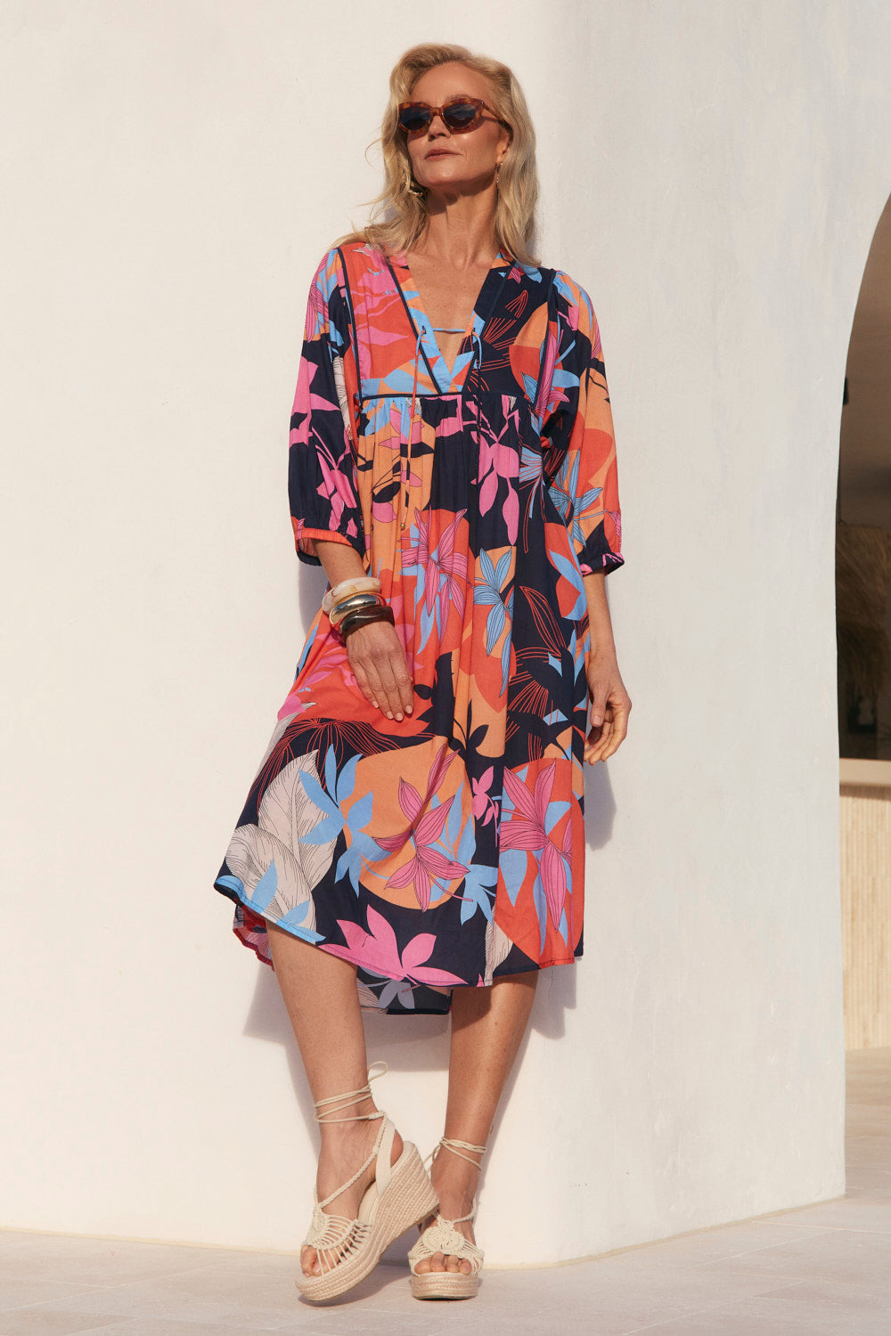 Cairo Midi Dress in Shinjuku