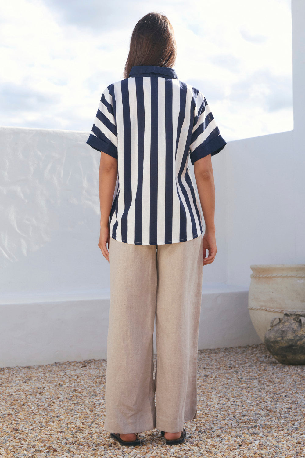 Carmen Shirt in Voyager