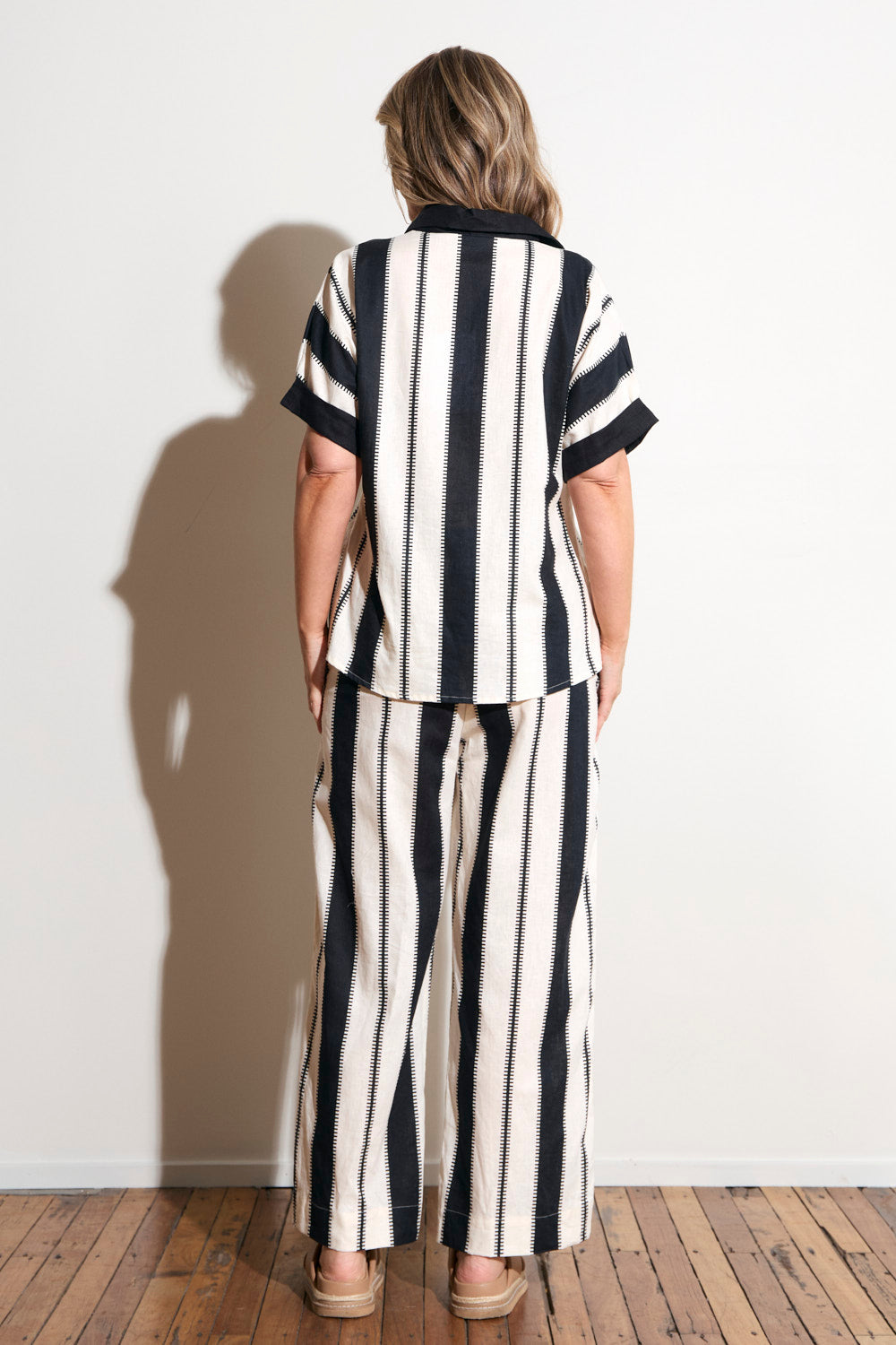 Camille Wide Leg Pant in Shibuya