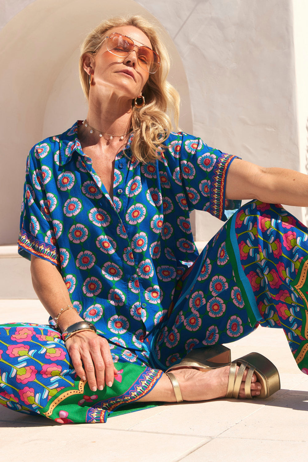 Carmen Shirt in Paradiso