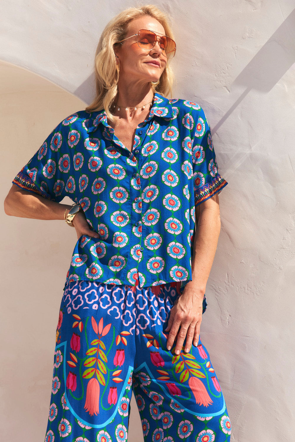 Carmen Shirt in Paradiso