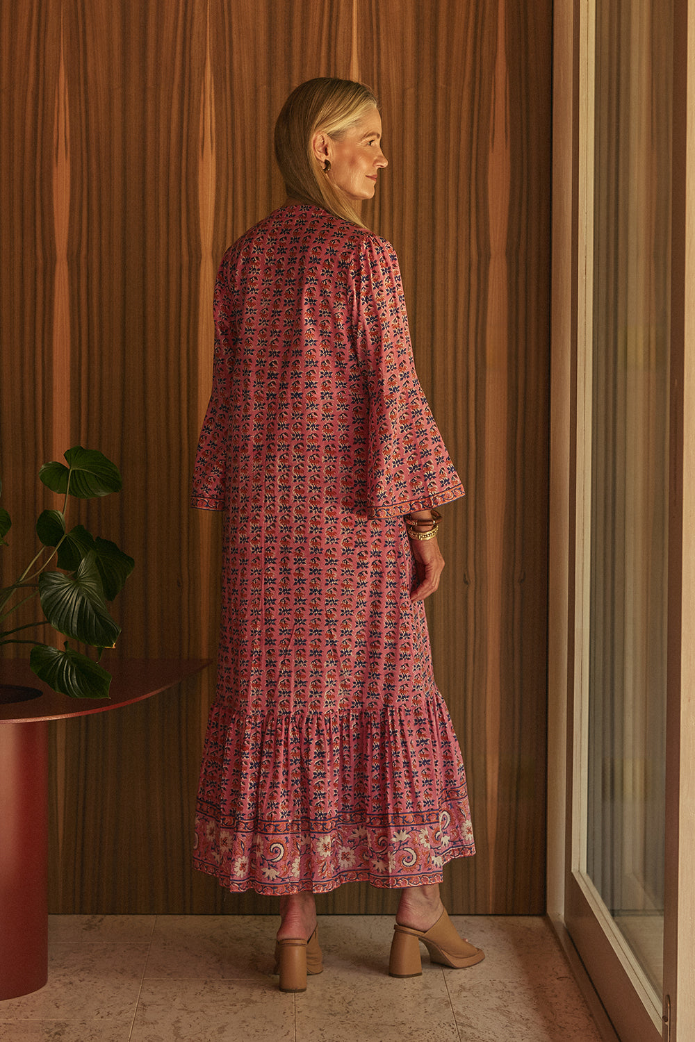 Chantelle Boho Dress in Rosa