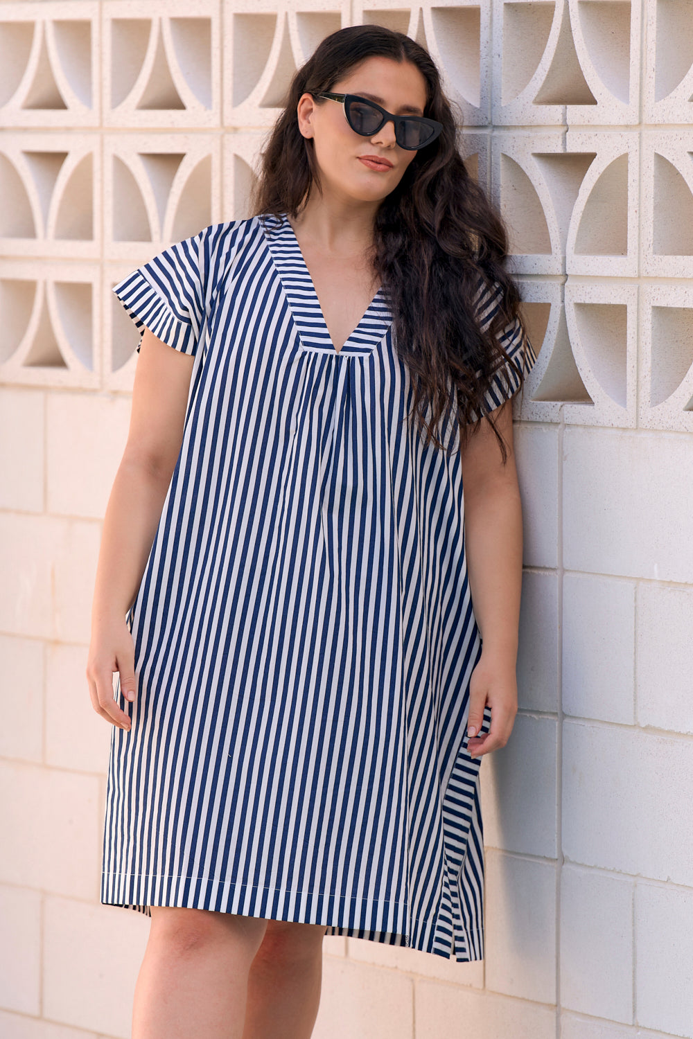 Chelsea Kaftan Resort Dress in Poolside