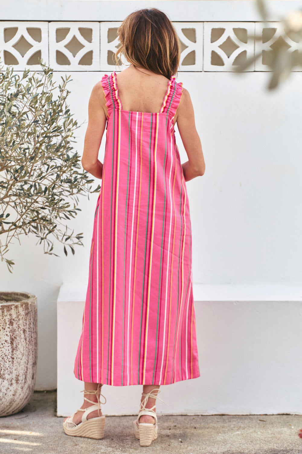 Claire Sun Dress in Melonie