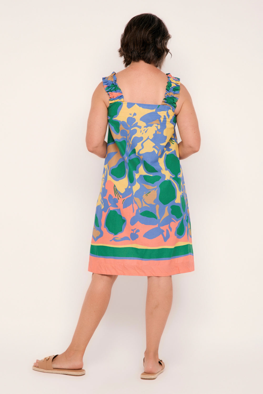 Claire Sun Dress in Montego Bay