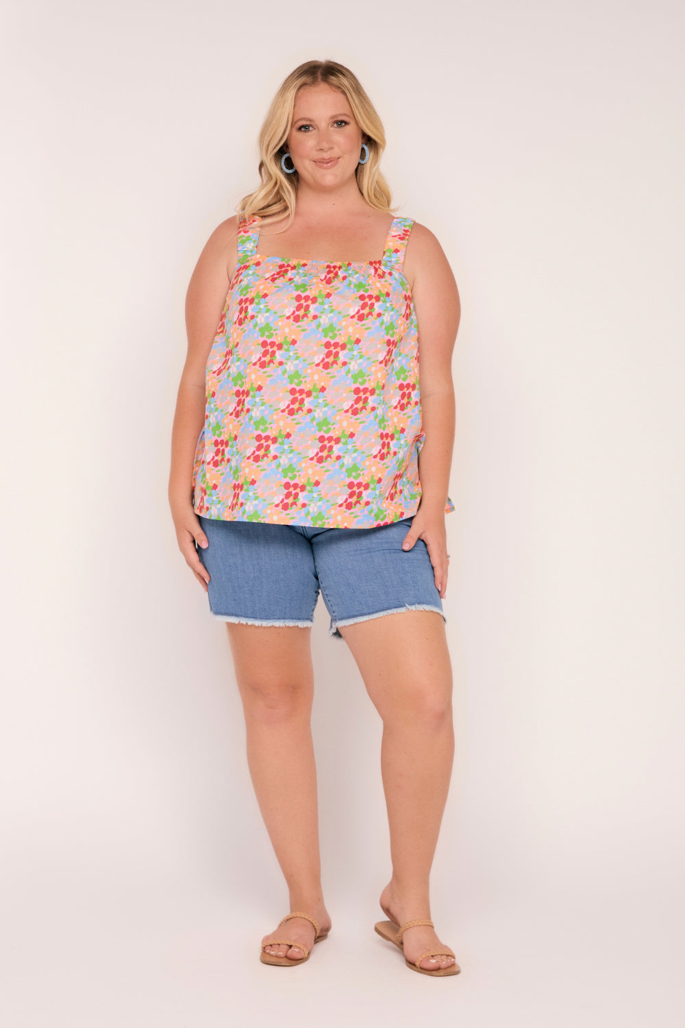 Clara Top in Confetti Blooms