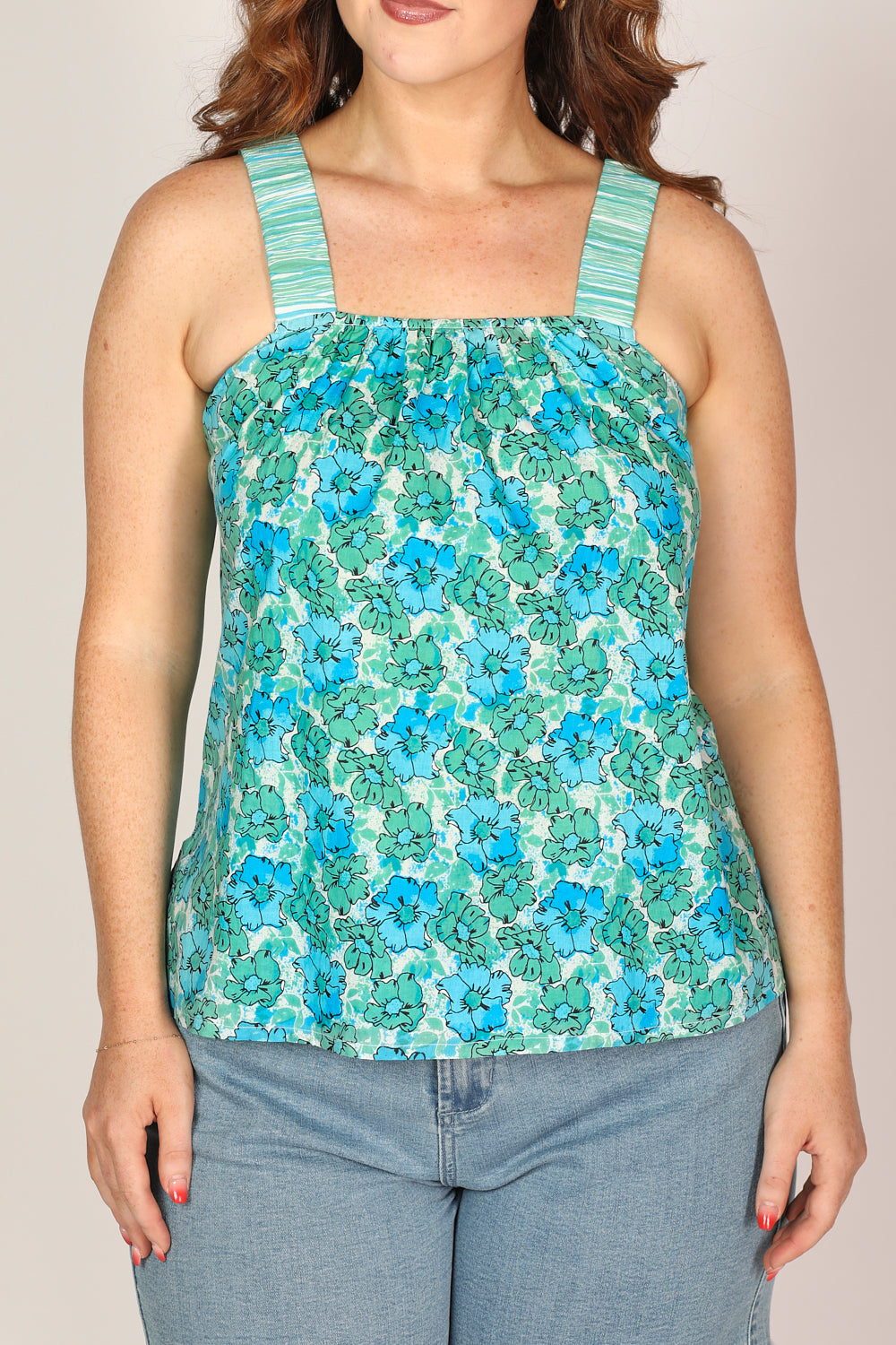 Clara Summer Top in Prairie Dreaming