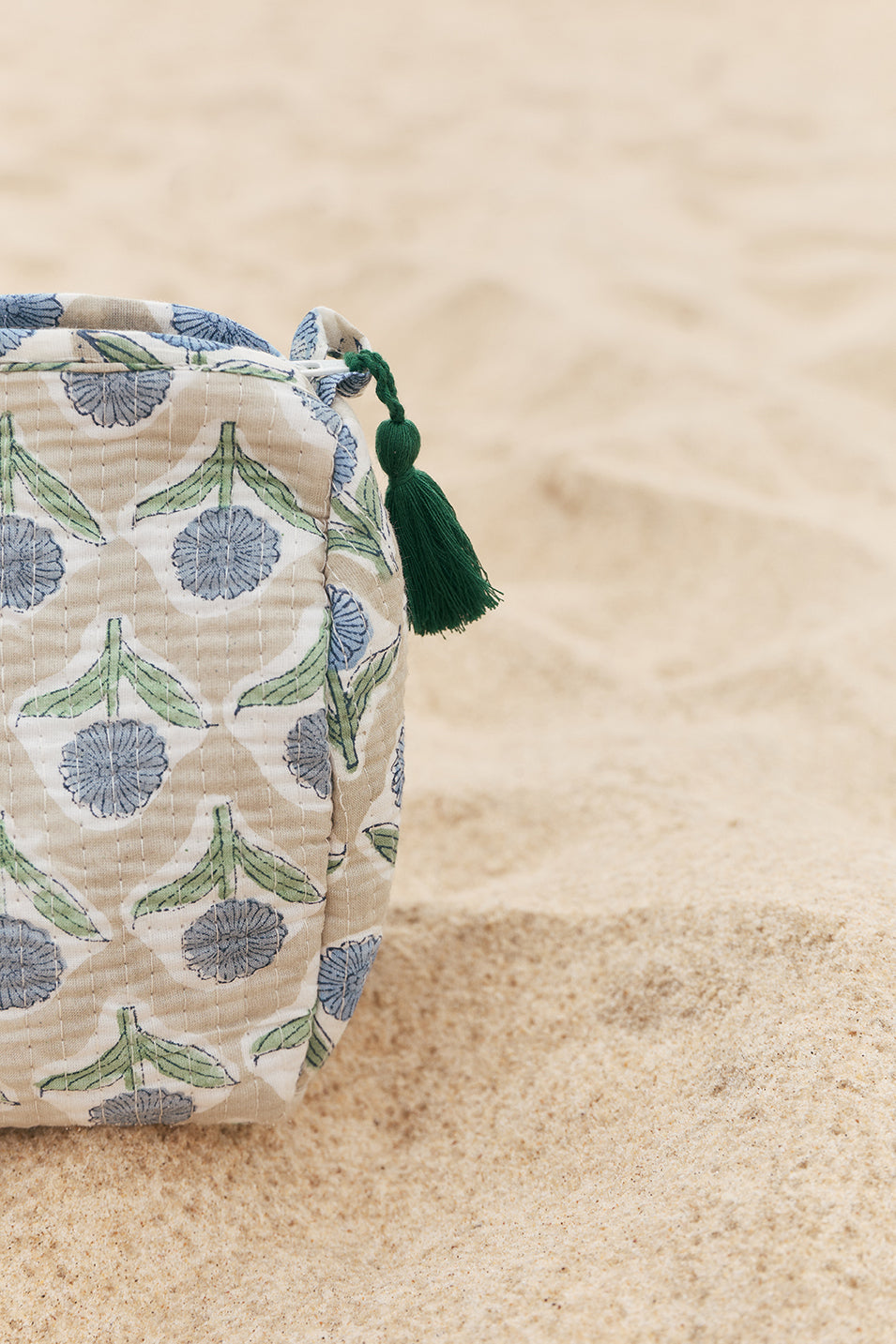 Cosmetic Pouch Bundle in Blue Blossom