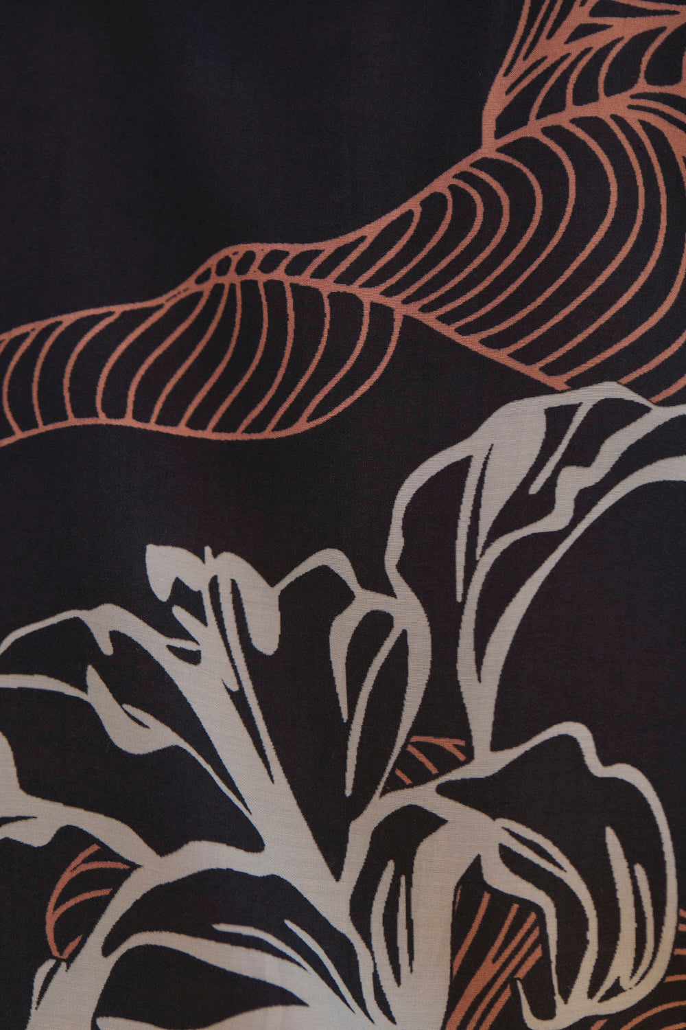 Jane Collared Shirt in Floral Terrain