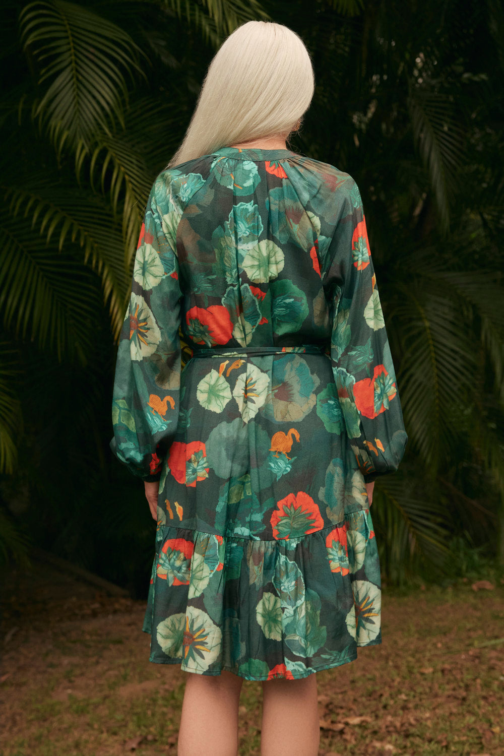 Fantasia Short Dress in Lotus