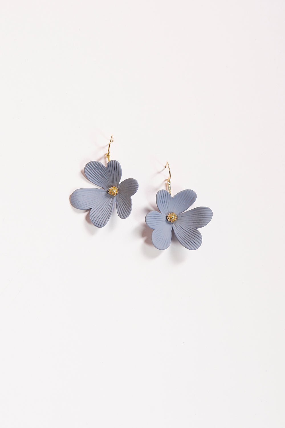 Flower Earrings in Flint