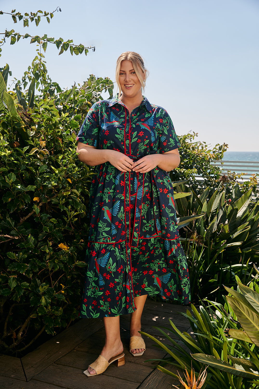 Ginette Maxi Dress in Currumbin