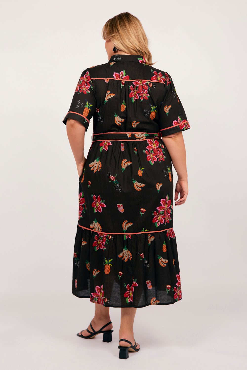 Ginette Maxi Dress in Tapestry Blooms