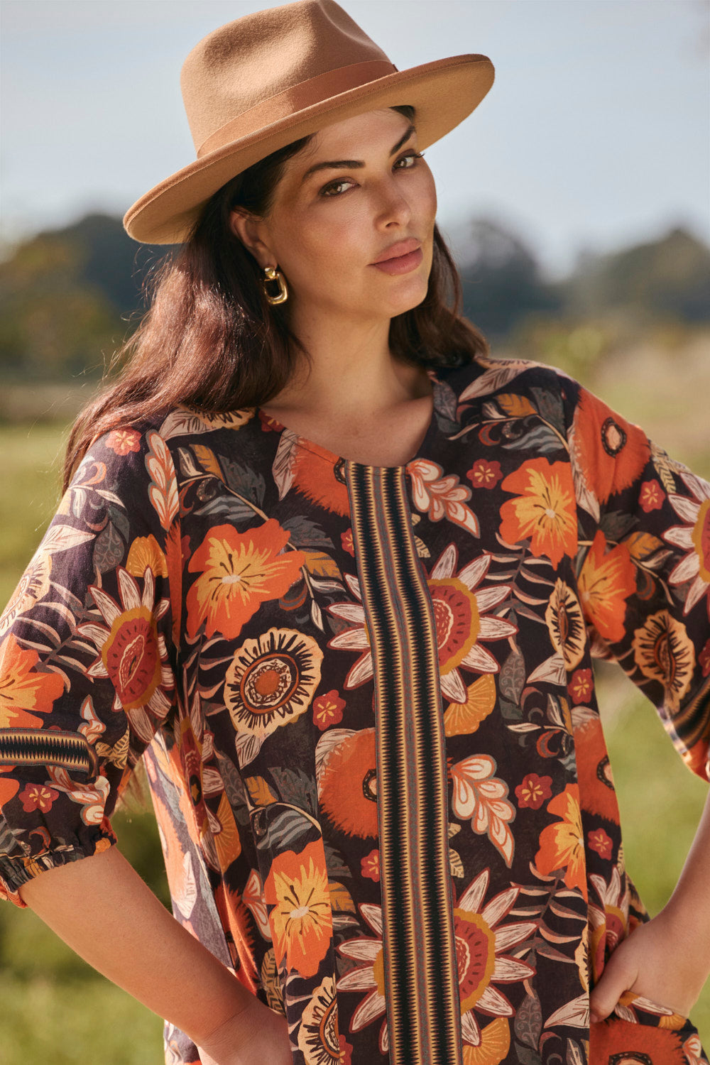 Hazel Short Dress in Abigail