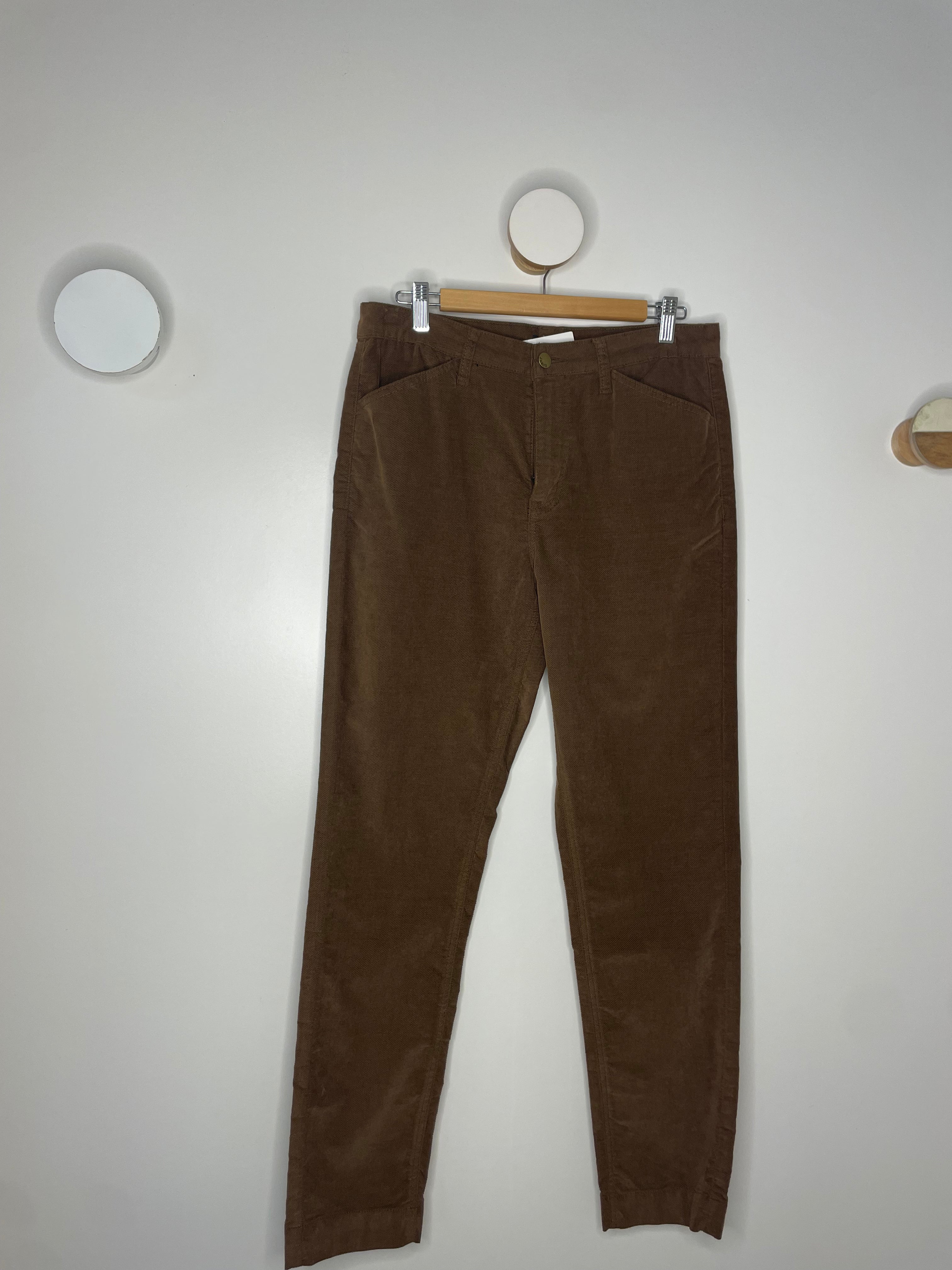 Fitted Pant in Chocolate