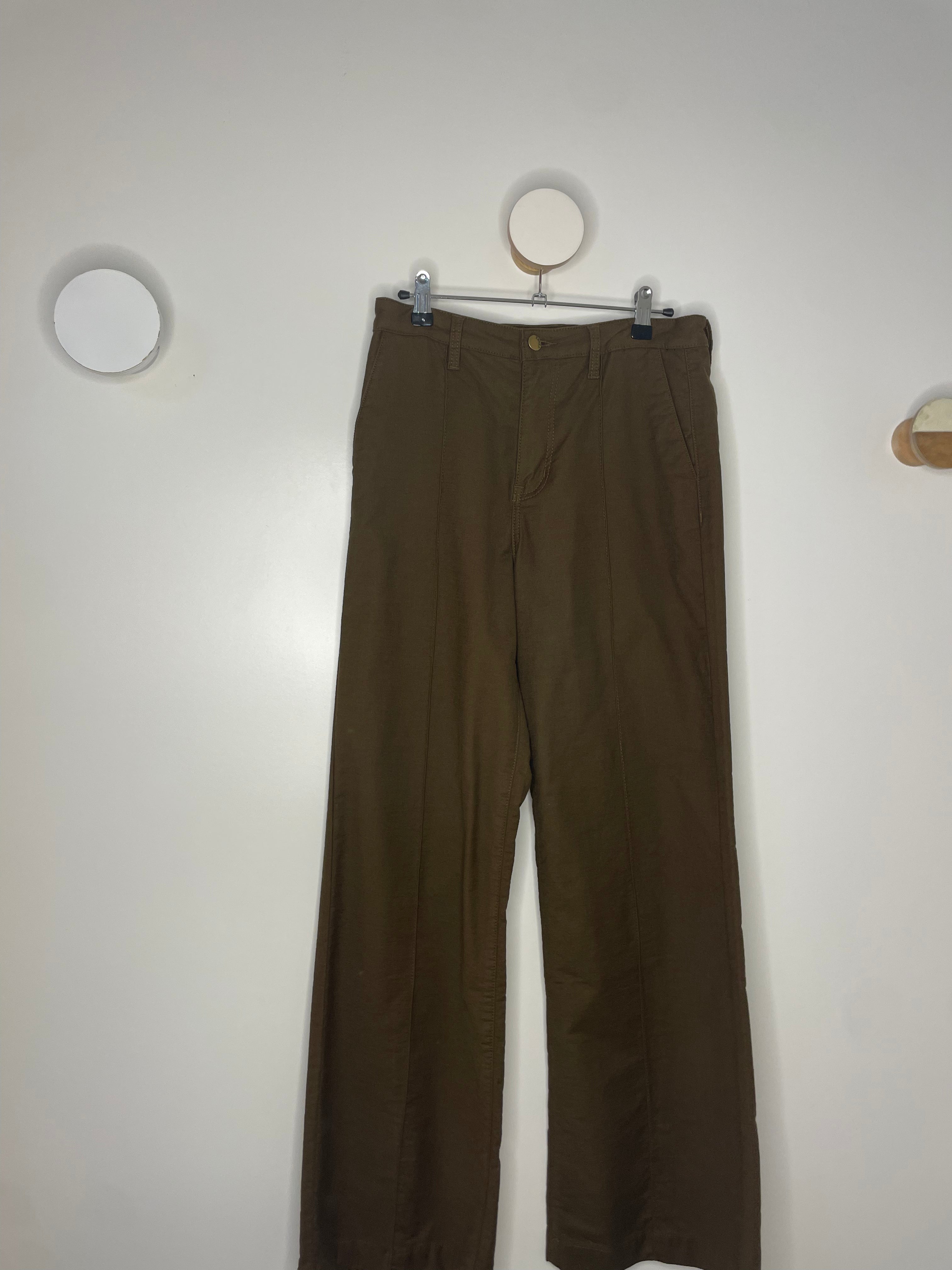 Wide Leg Pant in Chocolate