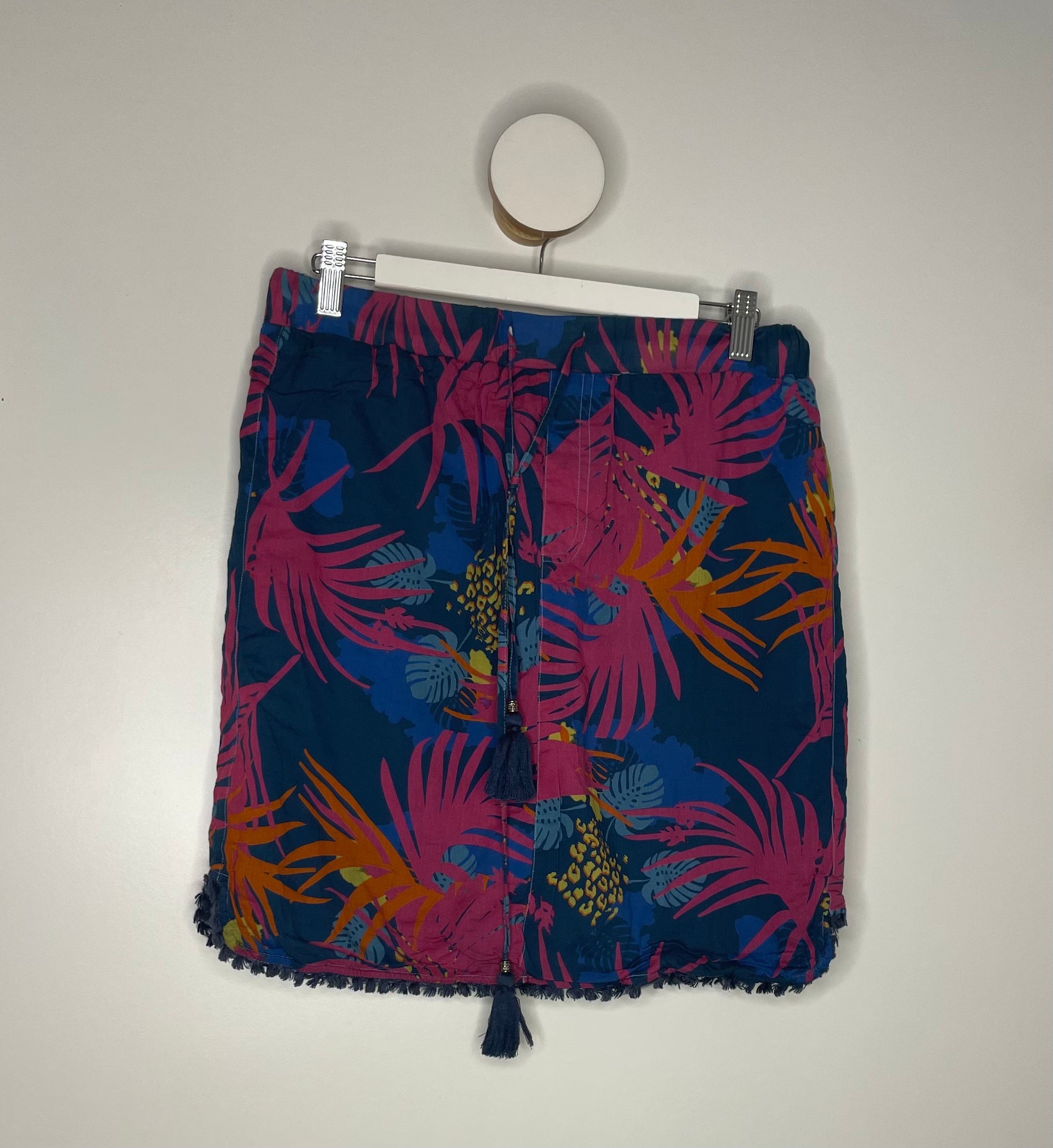 Double Sided Skirt in Navy and Floral