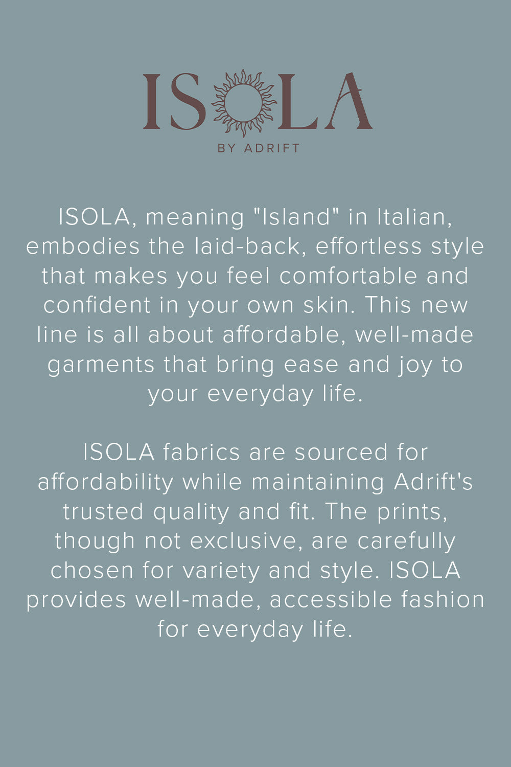 Ingrid Dress in Aquarelle