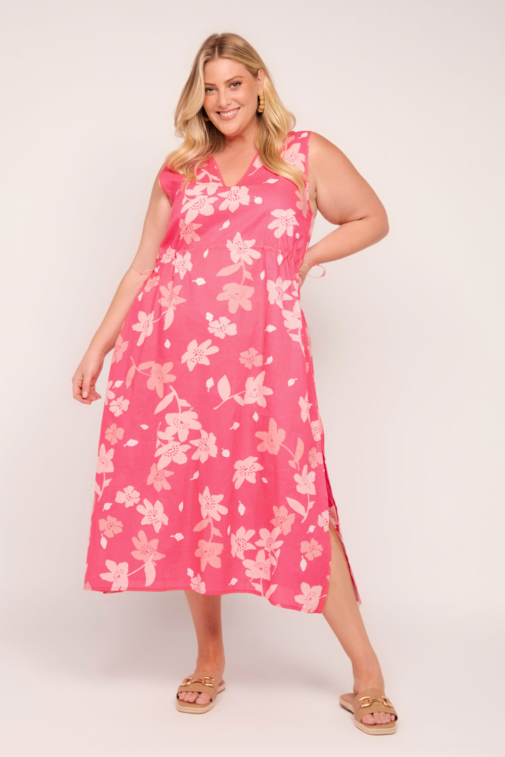 Ida Maxi Dress in Lily Breeze