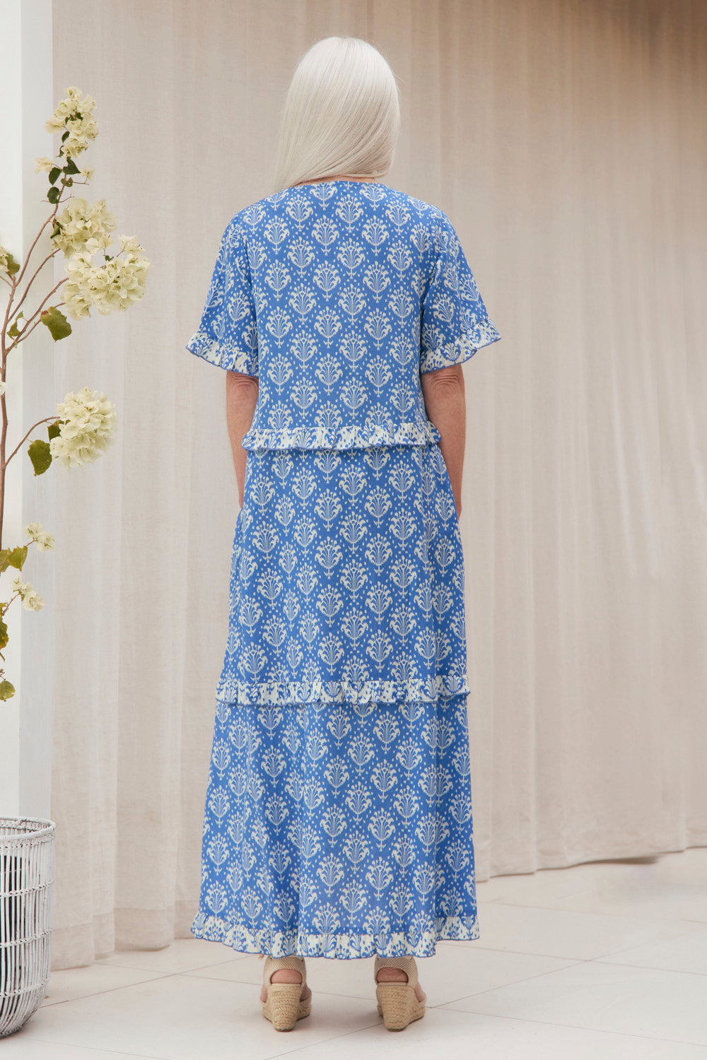 Indie Midi Dress in Bagru