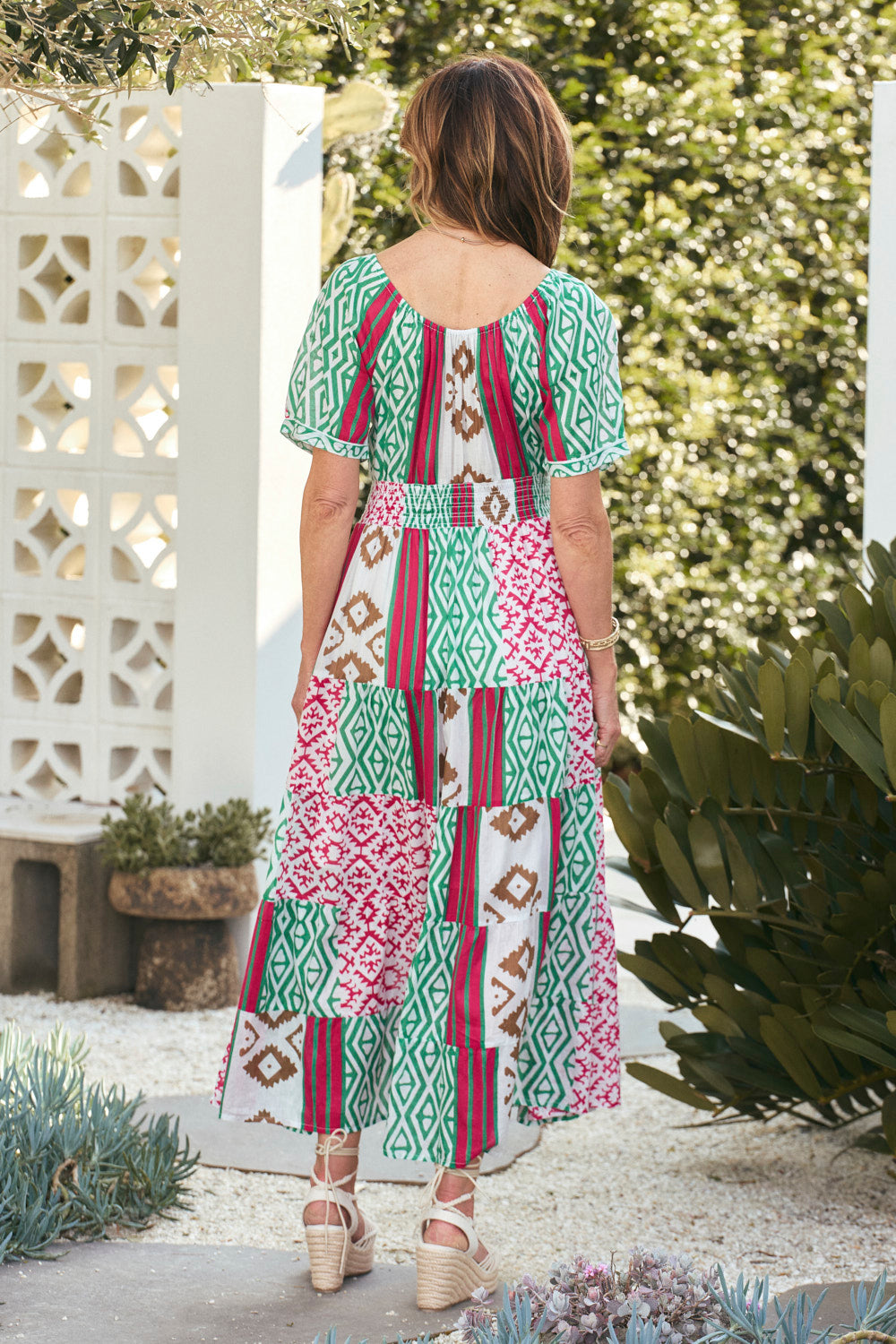 Isla Tiered Dress in Serenade