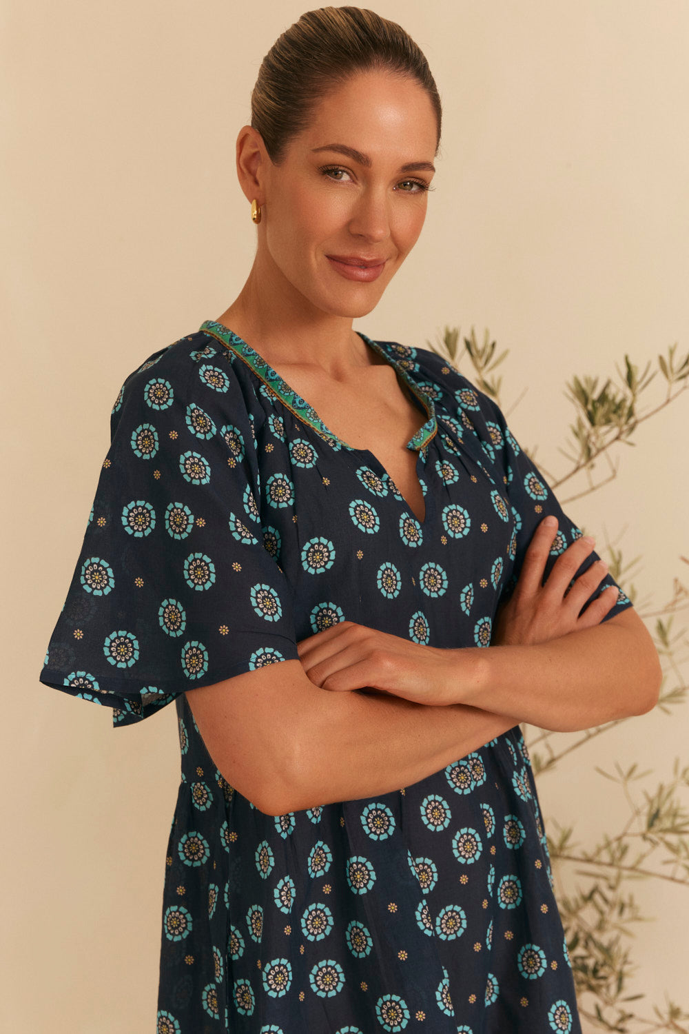 Ismay Short Dress in Nerolie