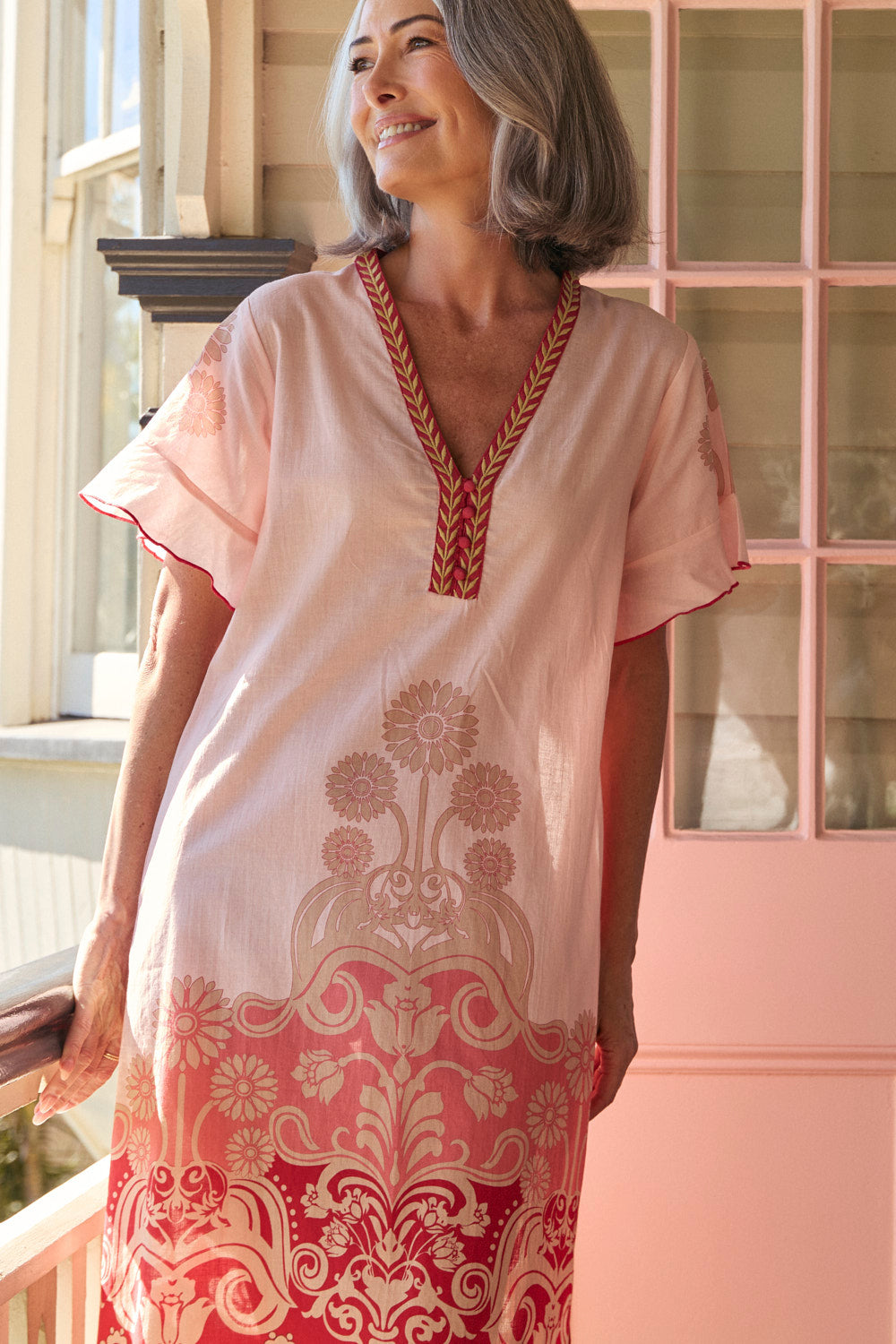 Tia Swing Dress in First Love