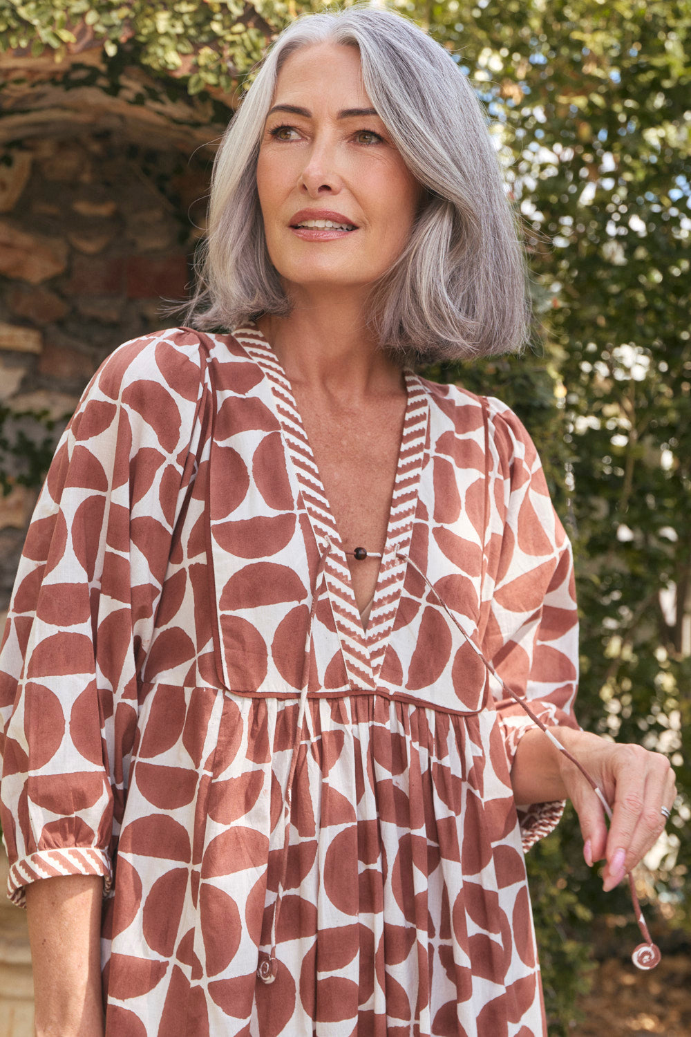 Cairo Boho Dress in Wildlands