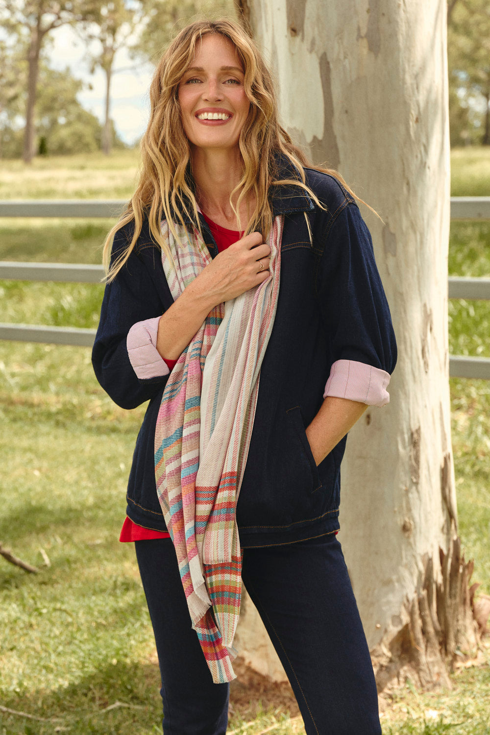 Homestead Plaid Scarf