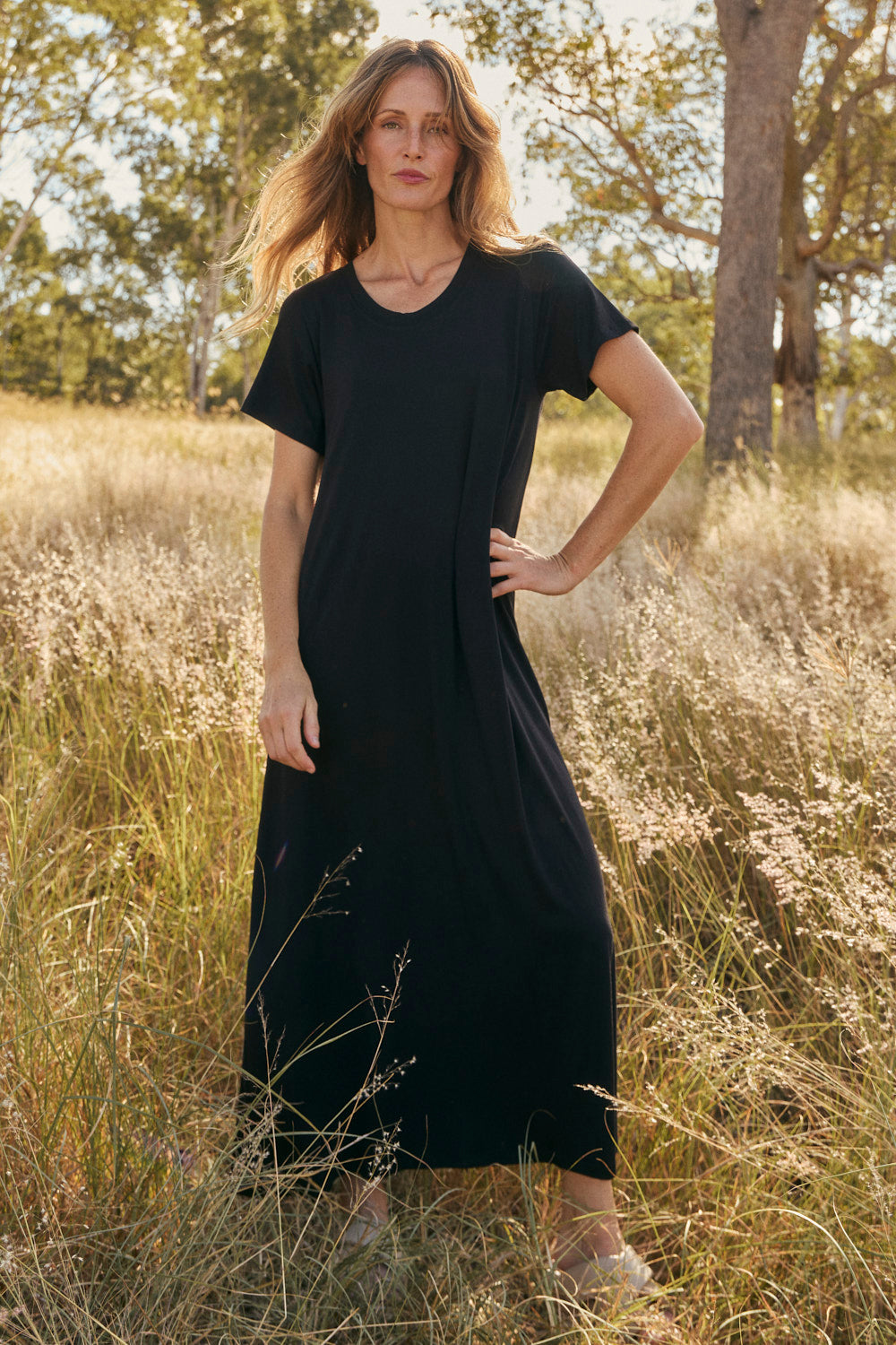 Swing Dress in Black