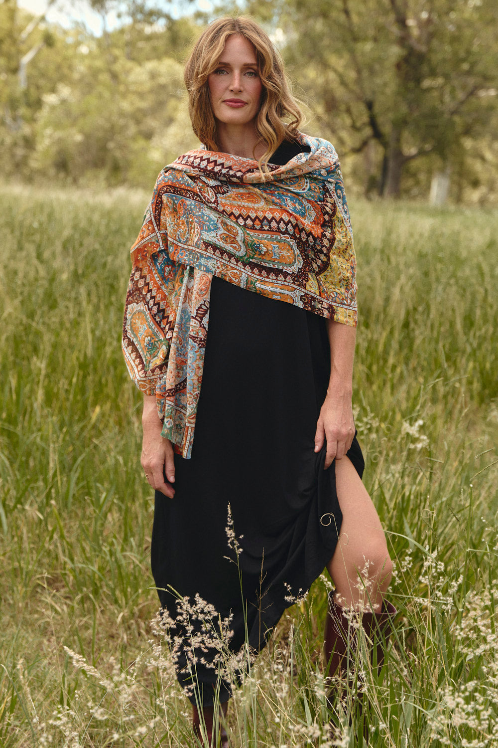 Ornate Mandala Scarf