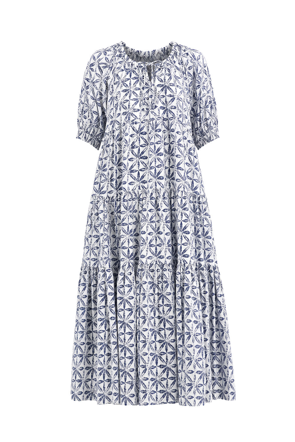 Layla Tiered Dress in Zahara