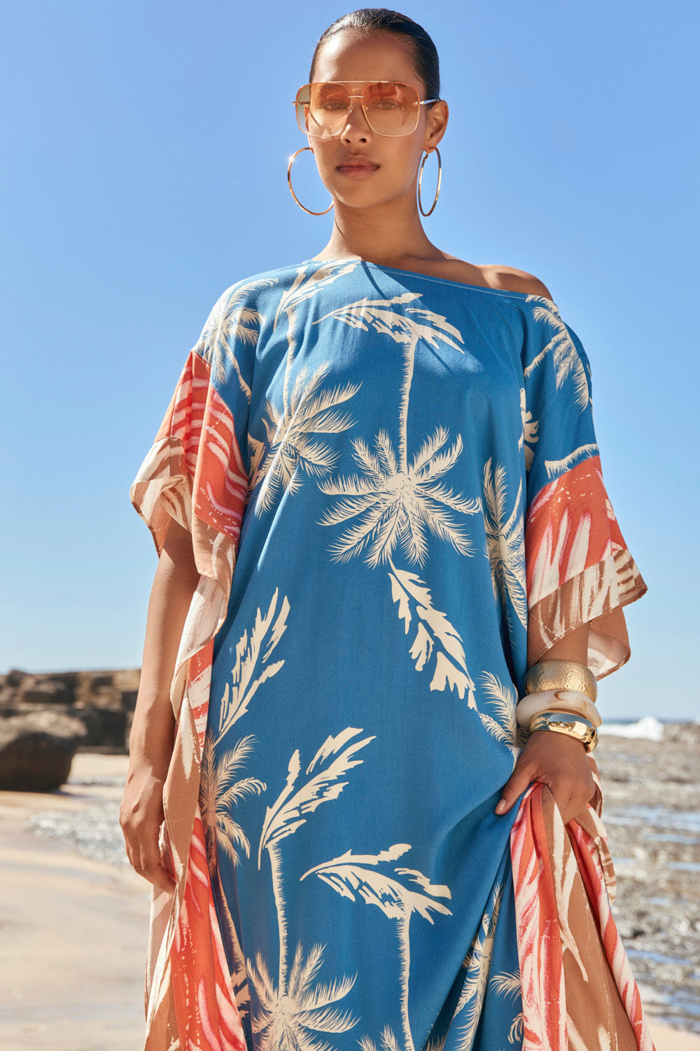 Liesl Resort Kaftan in Soleil Cove