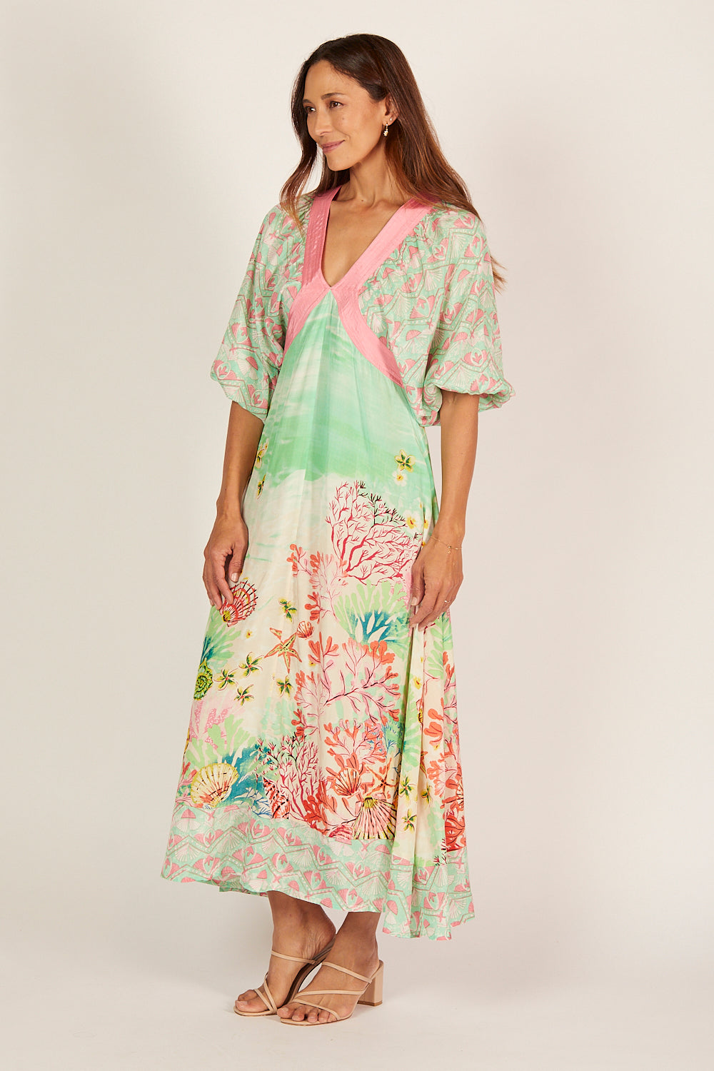 Margot Maxi Dress in Seychelles