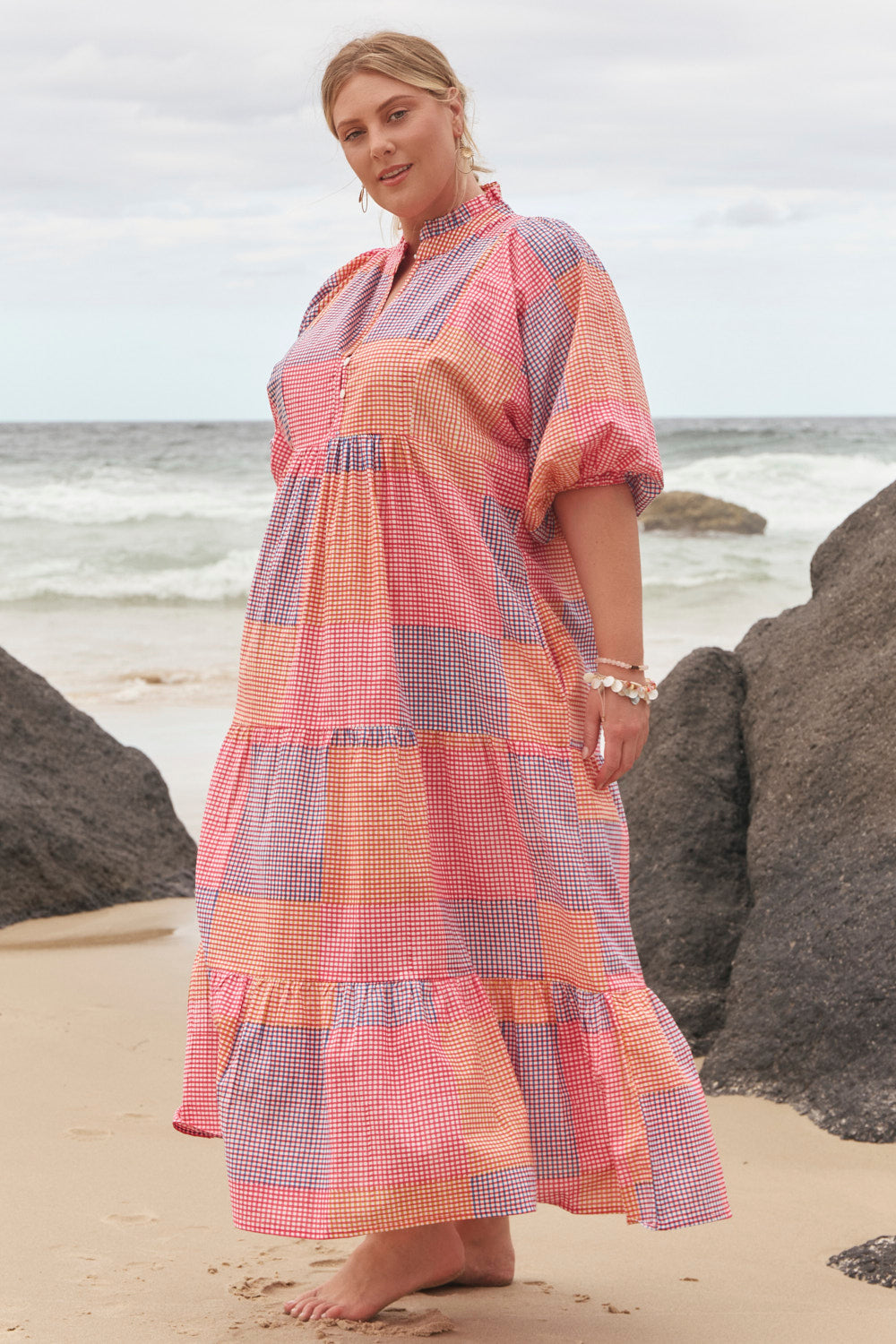 Mirabelle Frill Dress in Bliss