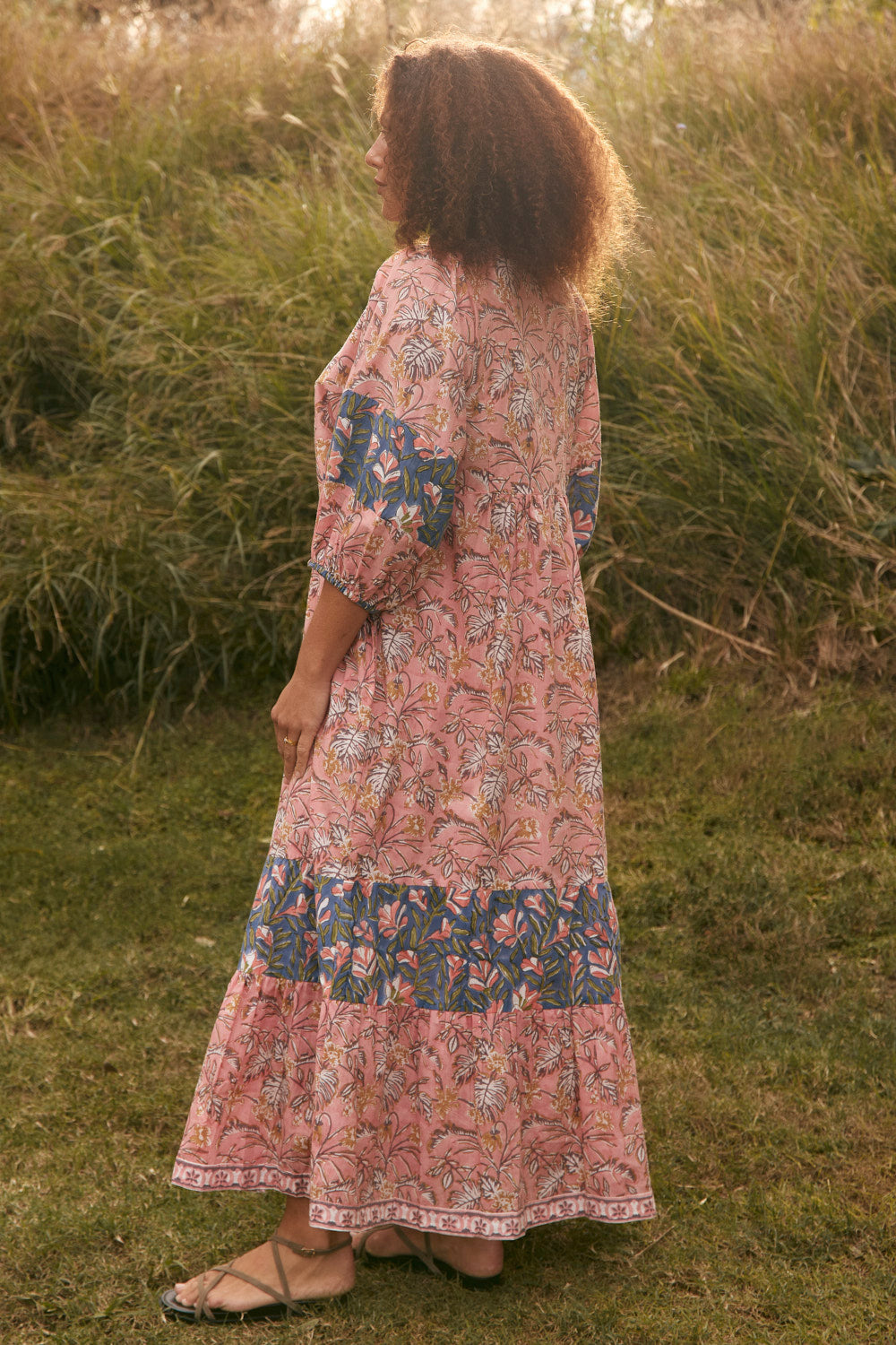 Mirabelle Frill Dress in Elira