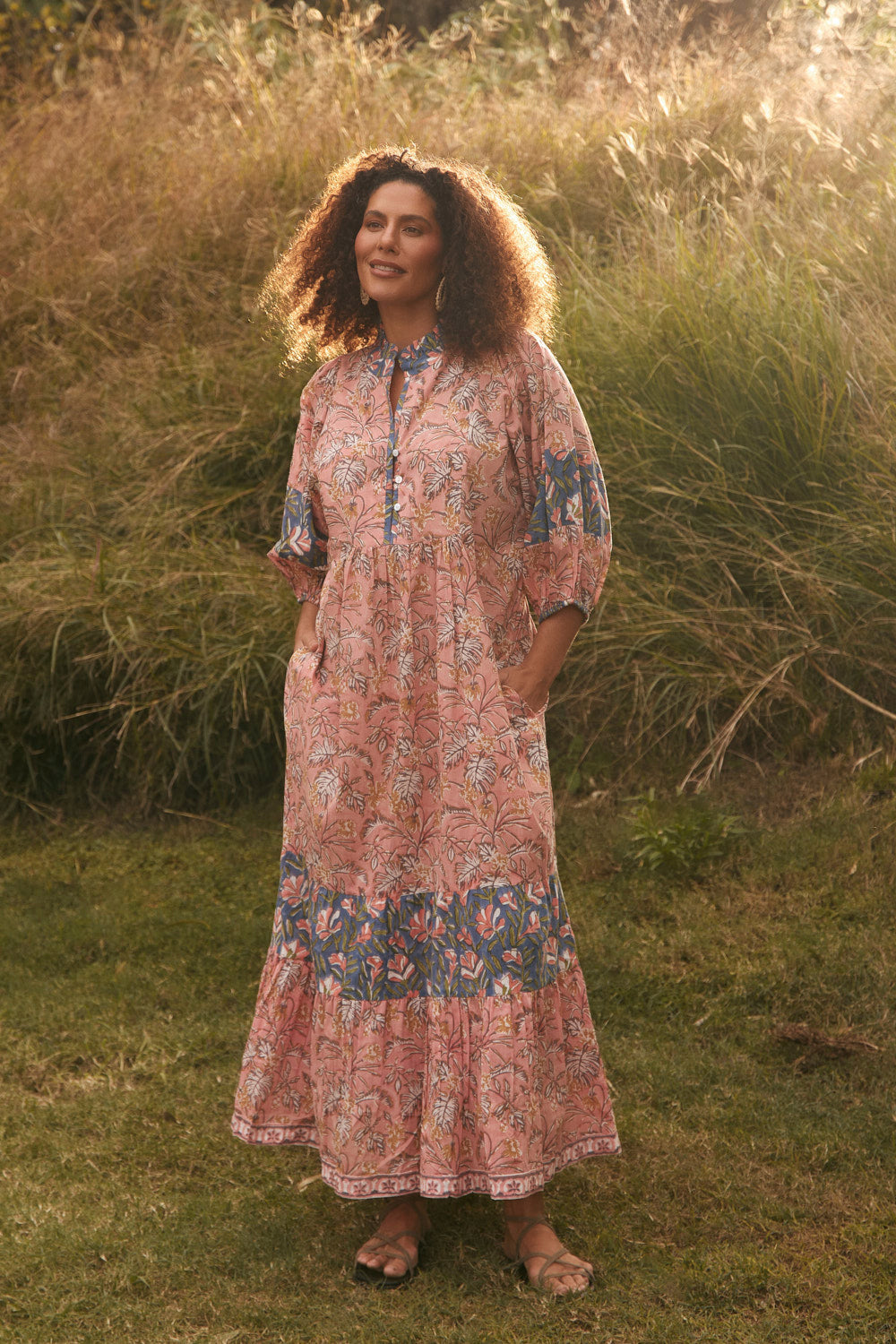 Mirabelle Frill Dress in Elira