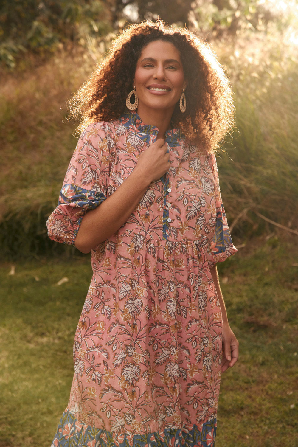 Mirabelle Frill Dress in Elira