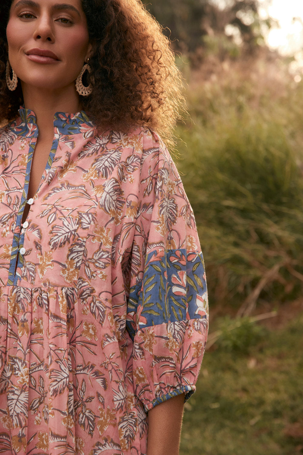 Mirabelle Frill Dress in Elira