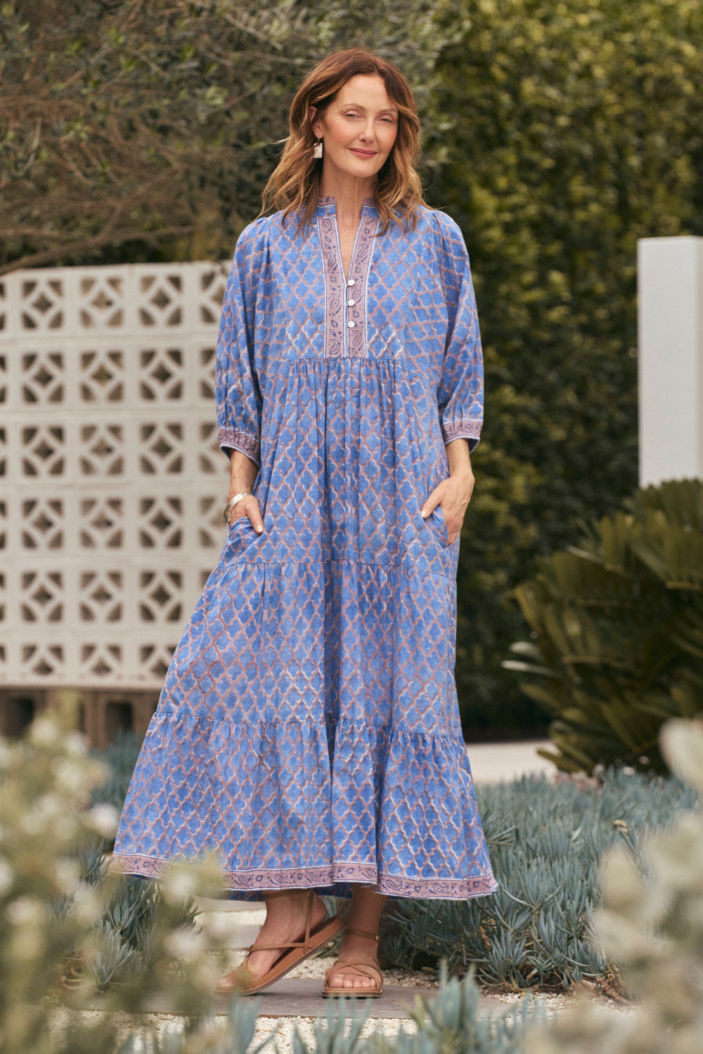 Mirabelle Frill Dress in Elowen