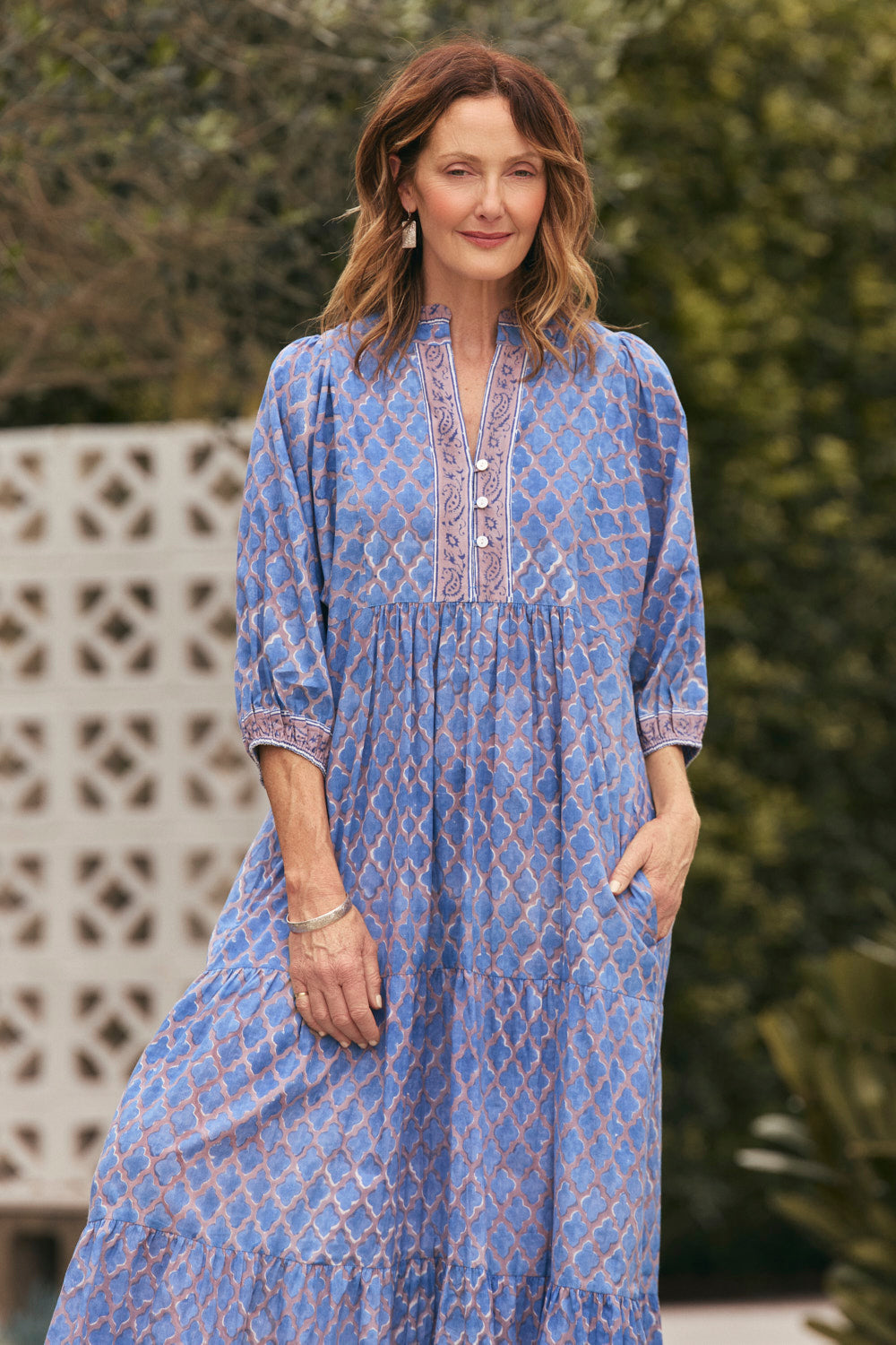 Mirabelle Frill Dress in Elowen